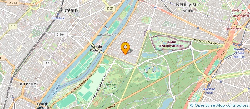 localisation de l'entreprise MONSIEUR GUILLAUME DE PIEDOUE D'HERITOT à NEUILLY-SUR-SEINE