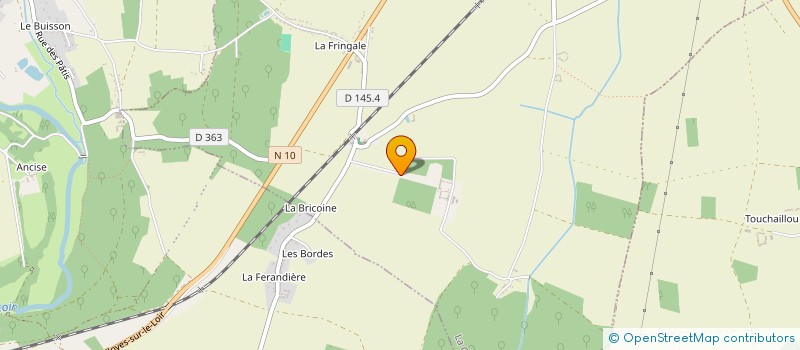 localisation de l'entreprise MONSIEUR GUILLAUME DE PONTON D'AMECOURT à LA CHAPELLE-DU-NOYER