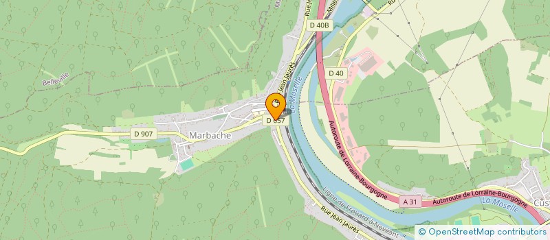 localisation de l'entreprise MONSIEUR GUILLAUME DE RENZI  MARBACHE