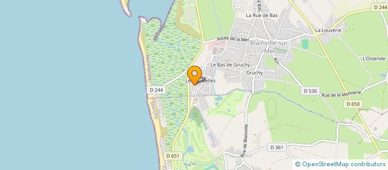 localisation de l'entreprise MONSIEUR GUILLAUME DE SIMON à BEAUVOIR-SUR-MER