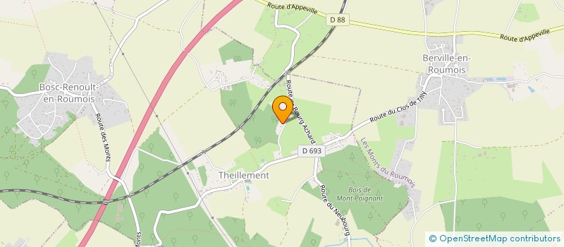 localisation de l'entreprise MONSIEUR GUILLAUME DE SOUSA  THENOUVILLE