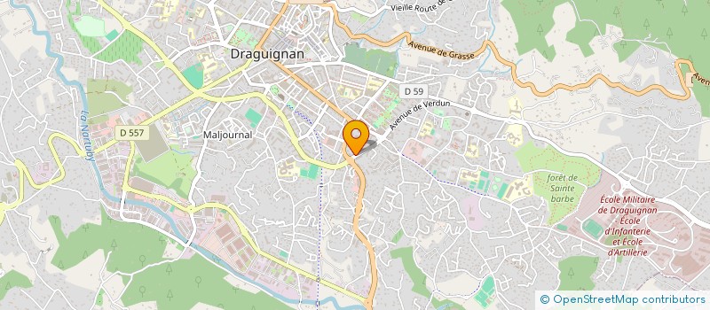 localisation de l'entreprise MONSIEUR GUILLAUME DE TARLE  DRAGUIGNAN