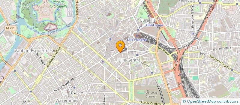 localisation de l'entreprise MONSIEUR GUILLAUME DE TRENTINIAN à LILLE
