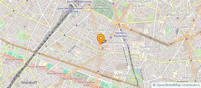 localisation de l'entreprise MONSIEUR GUILLAUME DEBEVE  PARIS