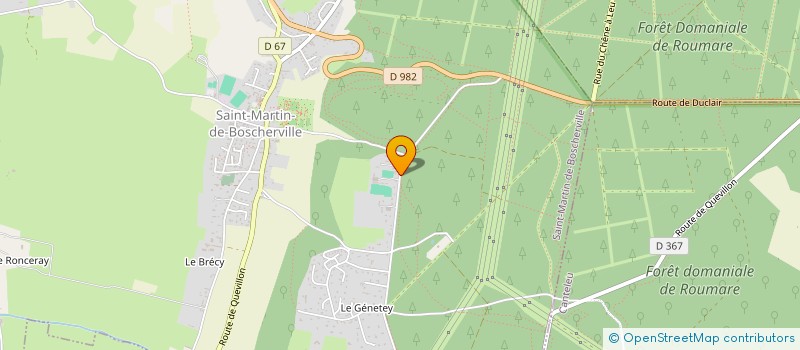 localisation de l'entreprise MONSIEUR GUILLAUME DEBLEDS  QUEVILLON