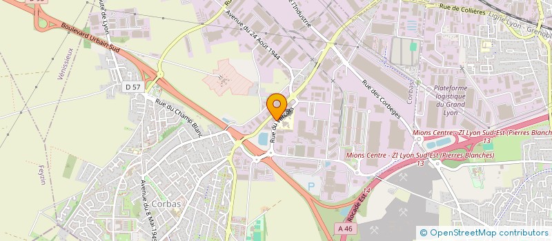 localisation de l'entreprise MONSIEUR GUILLAUME DEBROUX  SEPTEME