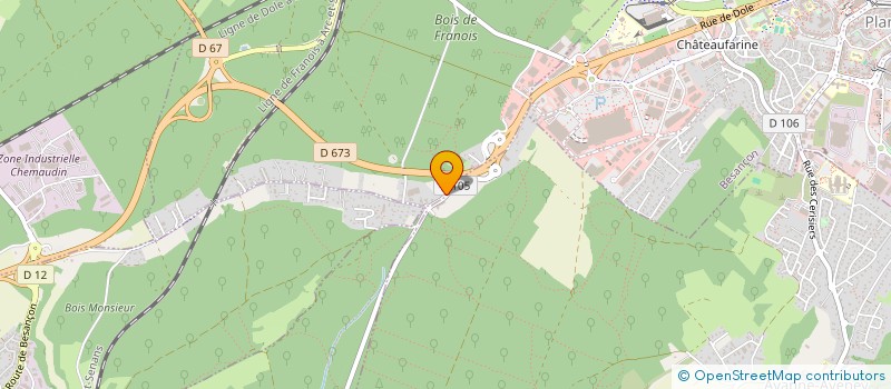 localisation de l'entreprise MONSIEUR GUILLAUME DEBUIRE  FRANOIS