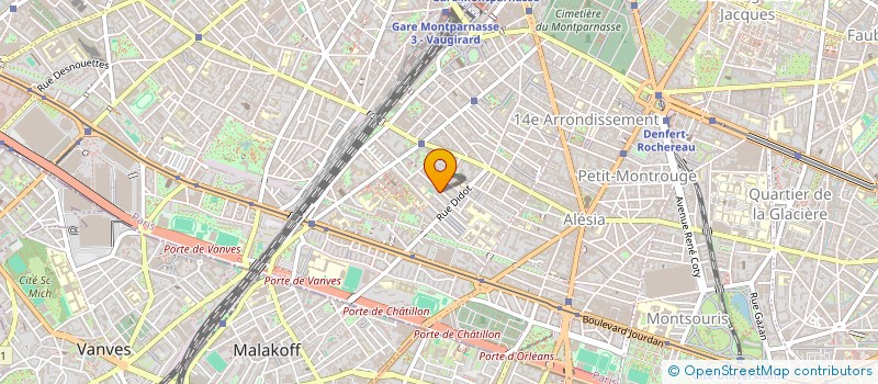 localisation de l'entreprise MONSIEUR GUILLAUME DECAUDIN  PARIS