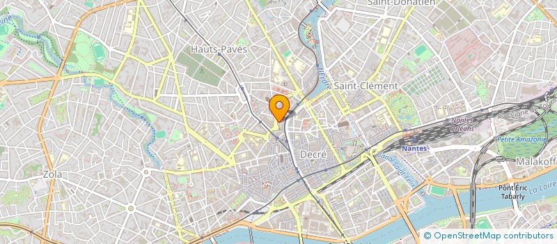 localisation de l'entreprise MONSIEUR GUILLAUME DECHANDON  NANTES