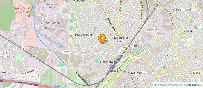 localisation de l'entreprise MONSIEUR GUILLAUME DECHANY  REIMS