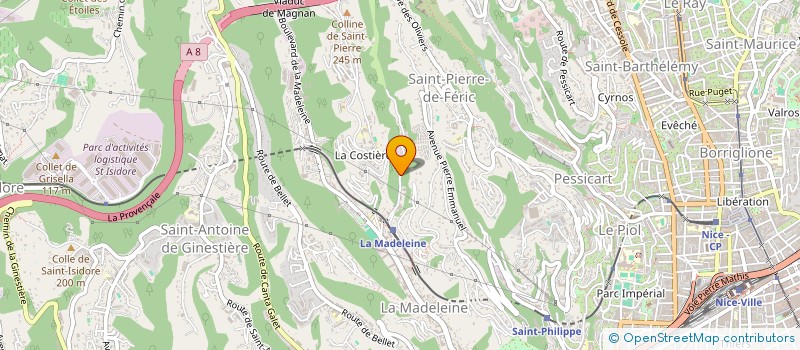 localisation de l'entreprise MONSIEUR GUILLAUME DECKER  NICE