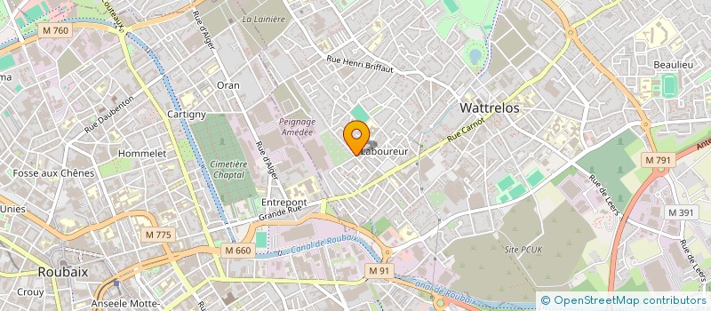 localisation de l'entreprise MONSIEUR GUILLAUME DECLERCQ à WATTRELOS