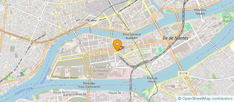 localisation de l'entreprise MONSIEUR GUILLAUME DECOMBAT à NANTES