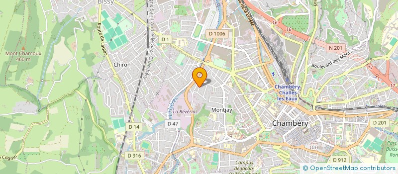 localisation de l'entreprise MONSIEUR GUILLAUME DEFLAUX  CHAMBERY