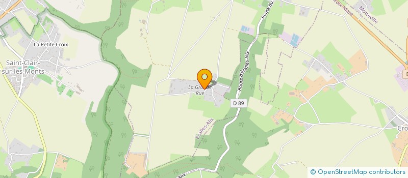 localisation de l'entreprise MONSIEUR GUILLAUME DEFRANCE  VALLIQUERVILLE