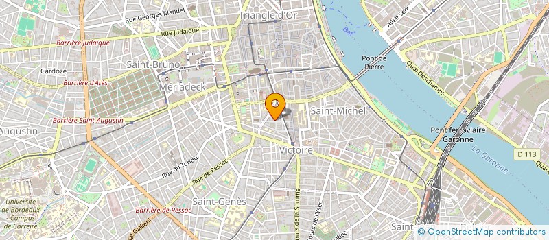 localisation de l'entreprise MONSIEUR GUILLAUME DEGROOTE  BORDEAUX