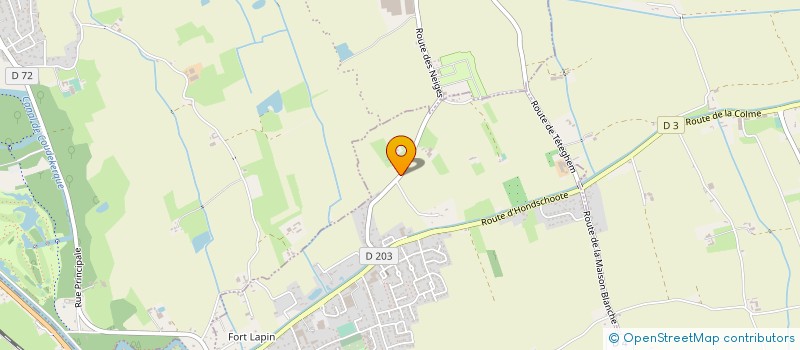 localisation de l'entreprise MONSIEUR GUILLAUME DEJONGHE  HOYMILLE