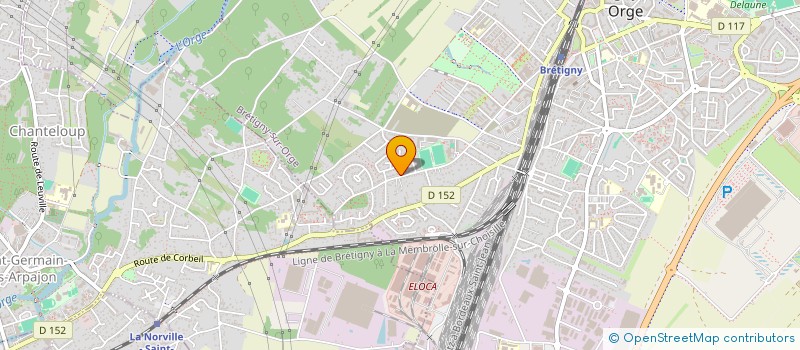 localisation de l'entreprise MONSIEUR GUILLAUME DEJOU  BRETIGNY-SUR-ORGE