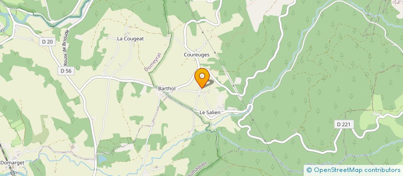 localisation de l'entreprise MONSIEUR GUILLAUME DELABRE  SAINT-PREJET-ARMANDON