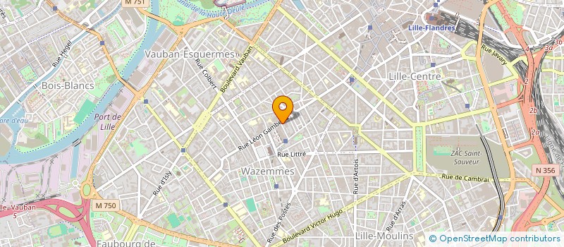 localisation de l'entreprise MONSIEUR GUILLAUME DELABROYE à LILLE