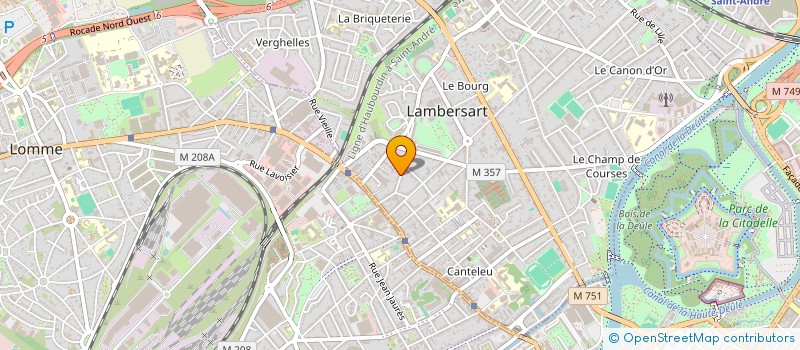 localisation de l'entreprise MONSIEUR GUILLAUME DELACHAT à LAMBERSART