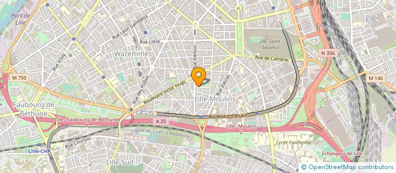 localisation de l'entreprise MONSIEUR GUILLAUME DELACHER à LILLE