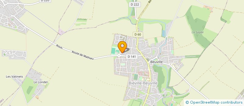 localisation de l'entreprise MONSIEUR GUILLAUME DELAHAYE à BIEVILLE-BEUVILLE