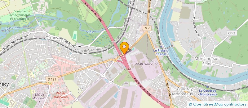 localisation de l'entreprise MONSIEUR GUILLAUME DELAHAYE  ORMOY