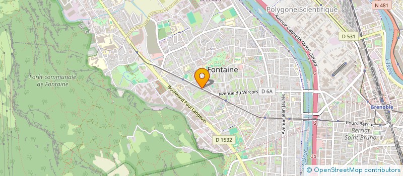 localisation de l'entreprise MONSIEUR GUILLAUME DELAY à FONTAINE