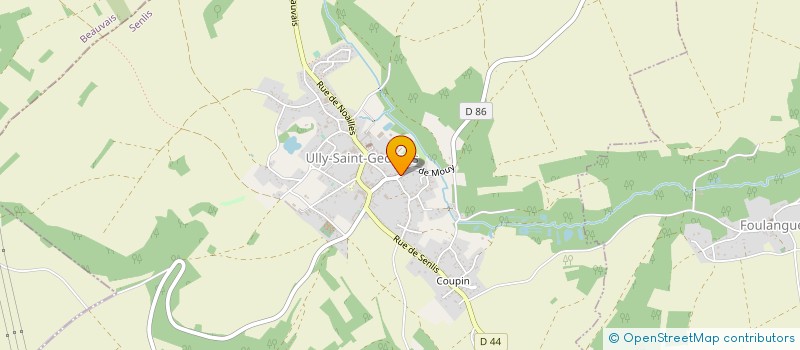 localisation de l'entreprise MONSIEUR GUILLAUME DELCOURT  ULLY ST GEORGES