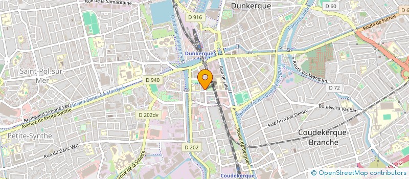 localisation de l'entreprise MONSIEUR GUILLAUME DELEBARRE  DUNKERQUE