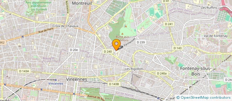 localisation de l'entreprise MONSIEUR GUILLAUME DELMASTTRO à FONTENAY-SOUS-BOIS