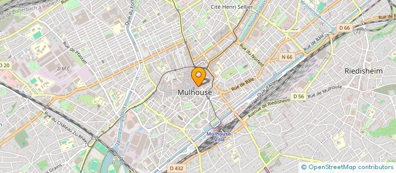 localisation de l'entreprise MONSIEUR GUILLAUME DELOIZON à MULHOUSE