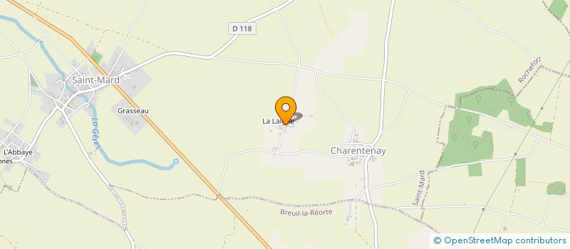 localisation de l'entreprise MONSIEUR GUILLAUME DELON  SAINT-MARD