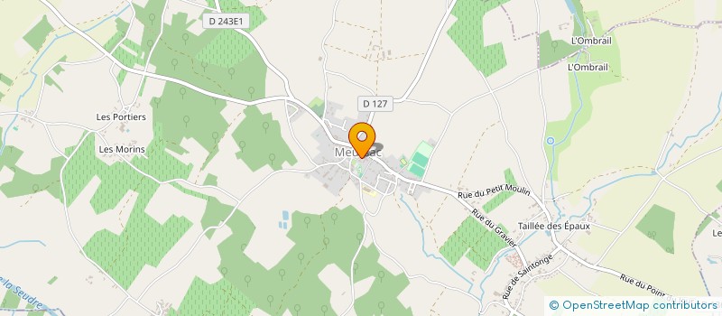 localisation de l'entreprise MONSIEUR GUILLAUME DELPEUCH  MEURSAC