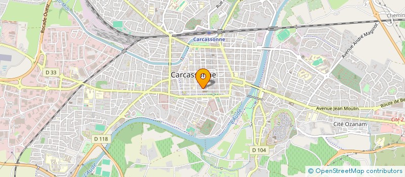 localisation de l'entreprise MONSIEUR GUILLAUME DELPHIN à CARCASSONNE