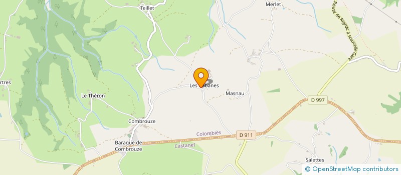 localisation de l'entreprise MONSIEUR GUILLAUME DELPUECH  COLOMBIES