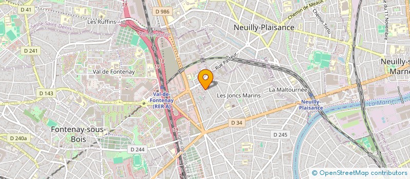 localisation de l'entreprise MONSIEUR GUILLAUME DELSAUT à FONTENAY-SOUS-BOIS