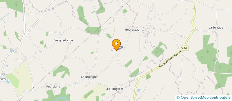 localisation de l'entreprise MONSIEUR GUILLAUME DEMAS  MAGNAC-LAVAL