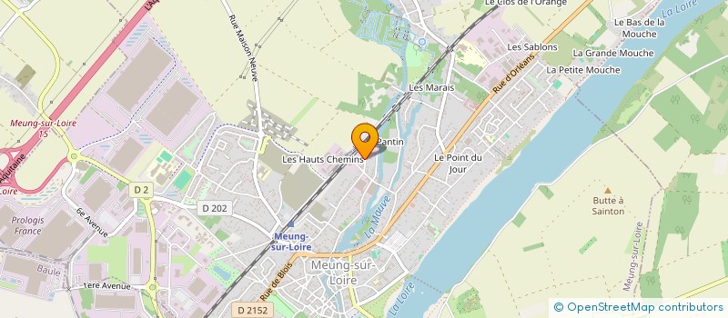 localisation de l'entreprise MONSIEUR GUILLAUME DEMOULIERE à MEUNG-SUR-LOIRE