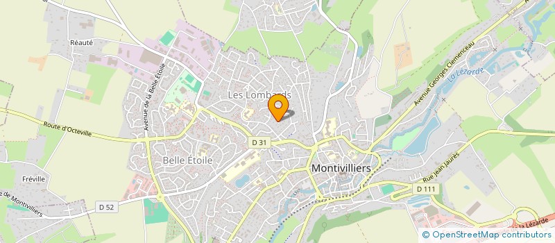 localisation de l'entreprise MONSIEUR GUILLAUME DENEUVE  MONTIVILLIERS