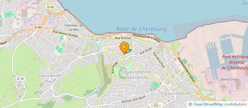 localisation de l'entreprise MONSIEUR GUILLAUME DENIS  CHERBOURG-EN-COTENTIN