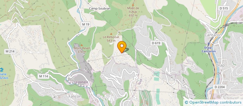 localisation de l'entreprise MONSIEUR GUILLAUME DENTINGER à TOURRETTE-LEVENS