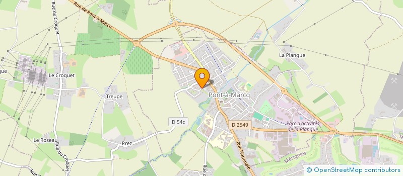 localisation de l'entreprise MONSIEUR GUILLAUME DEPAEMELAERE  HENIN-BEAUMONT