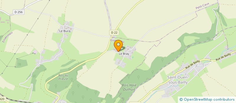 localisation de l'entreprise MONSIEUR GUILLAUME DEPARIS  ENVERMEU