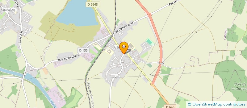 localisation de l'entreprise MONSIEUR GUILLAUME DEPARIS  FERIN