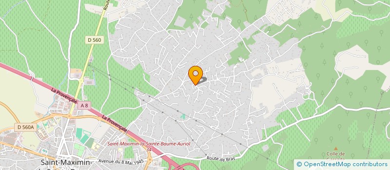 localisation de l'entreprise MONSIEUR GUILLAUME DEPETRIS à SAINT-MAXIMIN-LA-SAINTE-BAUME