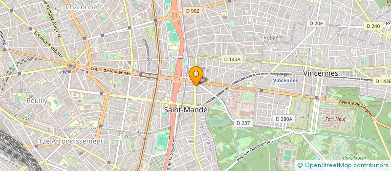 localisation de l'entreprise MONSIEUR GUILLAUME DEPIERRE à SAINT-MANDE