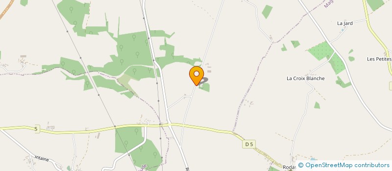 localisation de l'entreprise MONSIEUR GUILLAUME DEPIT  FOUQUEBRUNE