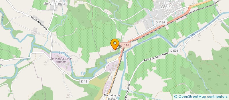 localisation de l'entreprise MONSIEUR GUILLAUME DEPREY  CEPIE